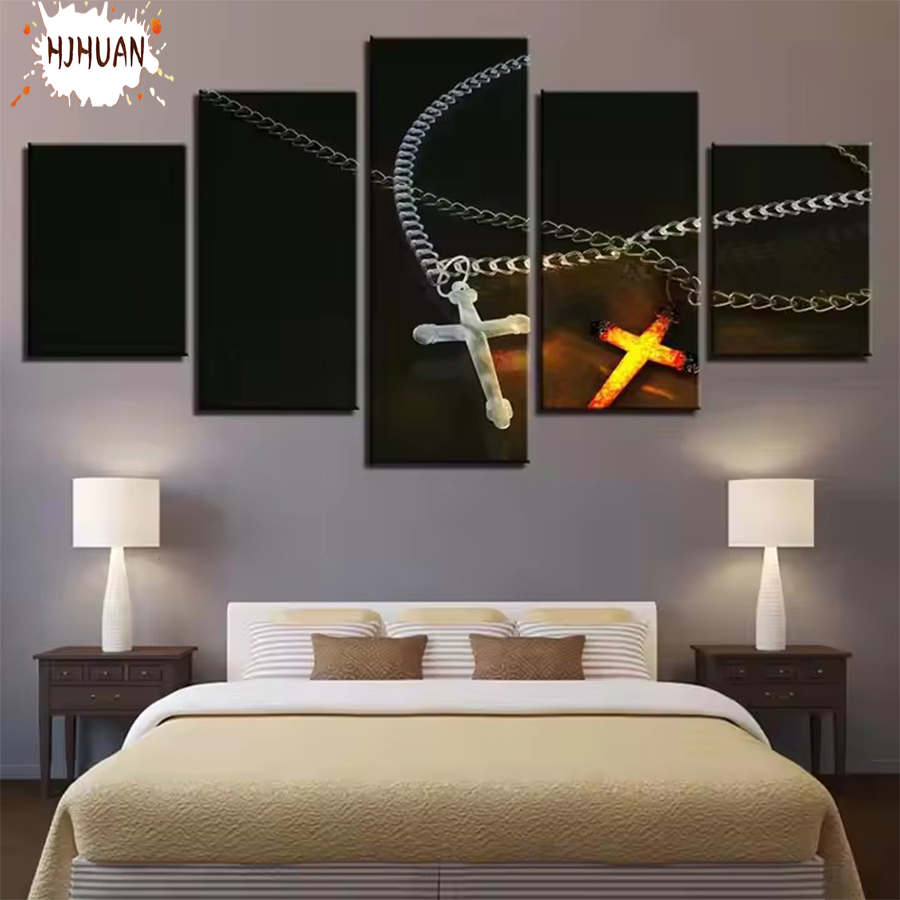 Embroidery Hd Images - 5szt 5D Diy Diamond Painting The