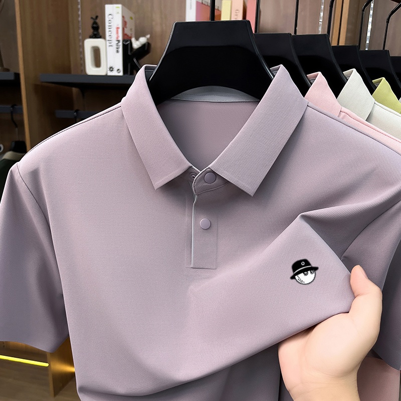 Embroidery Premium - Szybkoschnąca, chłodząca, oddychająca koszulka polo męska
