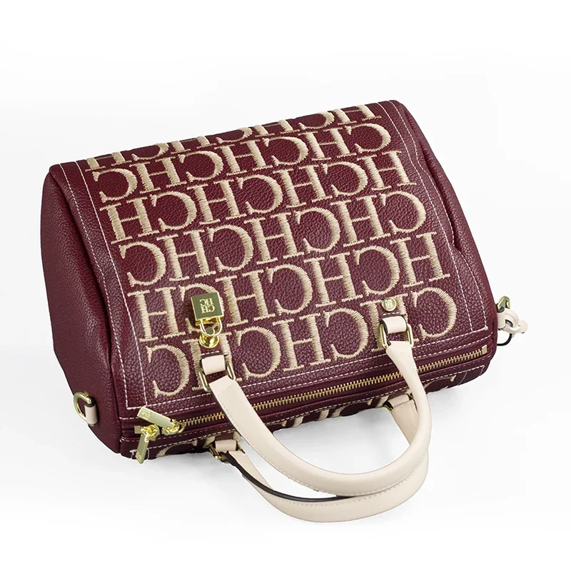 Torba Boston z haftowanymi lit – Embroidery Font recenzja i cena