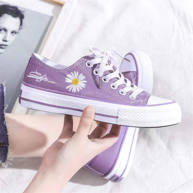 Damskie płócienne buty z hafte – Embroidery Lace recenzja i cena