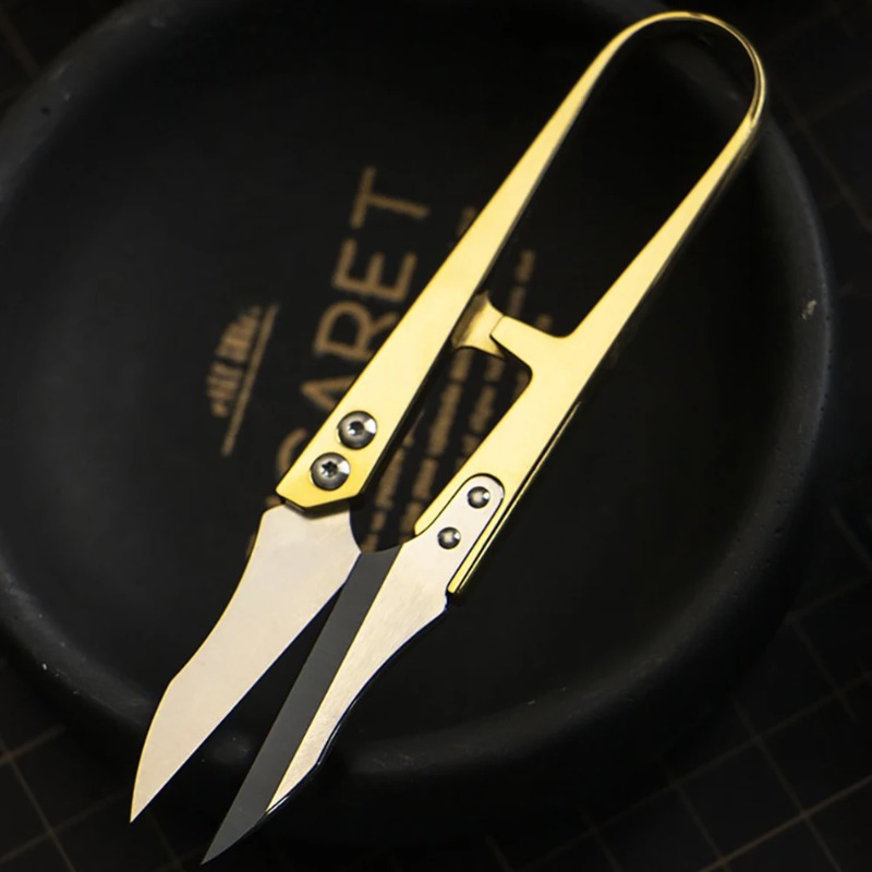 Małe nożyczki mosiężne do skór – Embroidery Scissors Small recenzja i cena