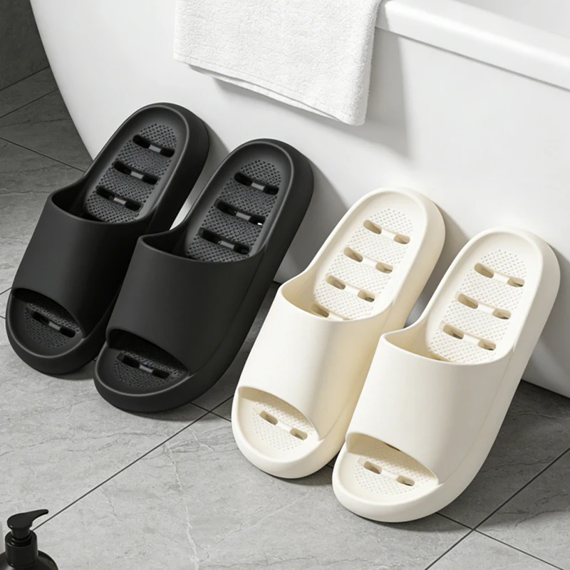 Wydrążone klapki łazienkowe z  – Embroidery Flat Shoes recenzja i cena