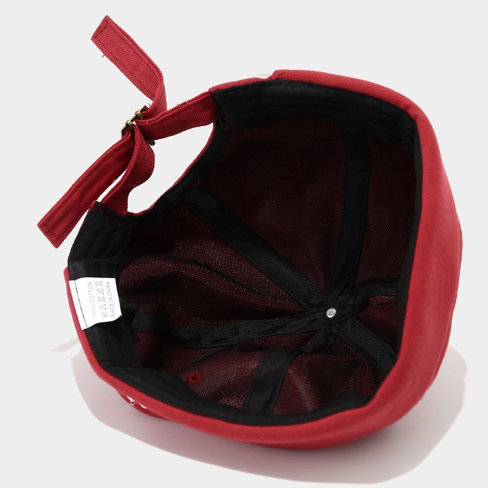 Czapka bez daszka z bawełny, z – Embroidery Letter N recenzja i cena