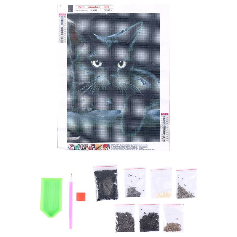 A84X - Diamentowa mozaika z cz – Embroidery Cat recenzja i cena
