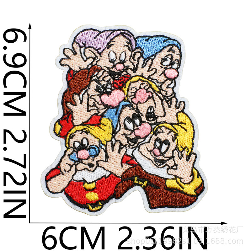 15szt Śnieżna księżniczka Nasz – Embroidery Patches recenzja i cena