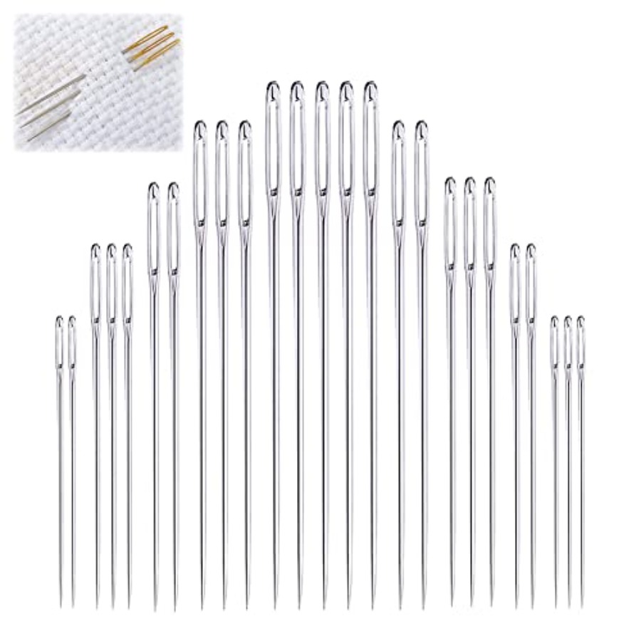 Igły do szycia z dużym oczkiem – Embroidery Needles recenzja i cena