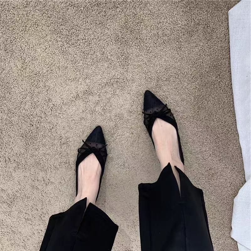 Letnie buty damskie 2026 w kro – Embroidery Flat Shoes recenzja i cena