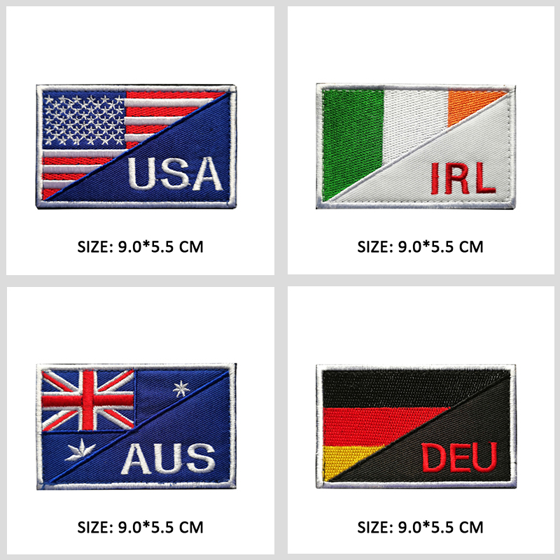 Flaga narodowa Niemcy Rumunia  – Embroidery Uk recenzja i cena