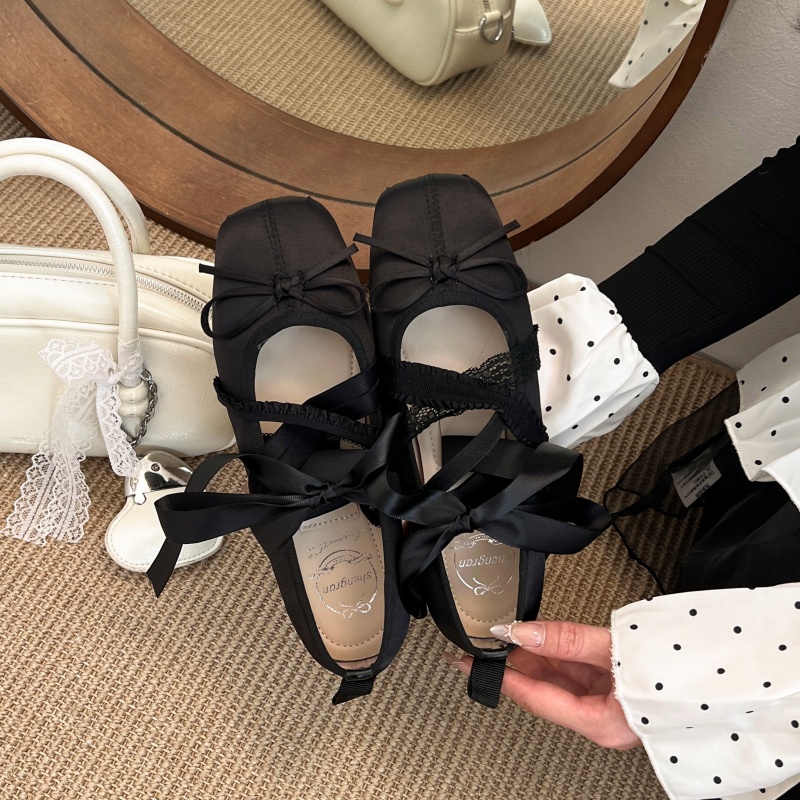 Nowe Wiosenne Wygodne Sznurowa – Embroidery Flat Shoes recenzja i cena