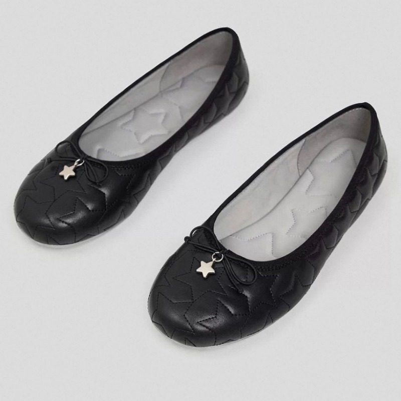 Baletki z kokardkami - Nowy st – Embroidery Flat Shoes recenzja i cena