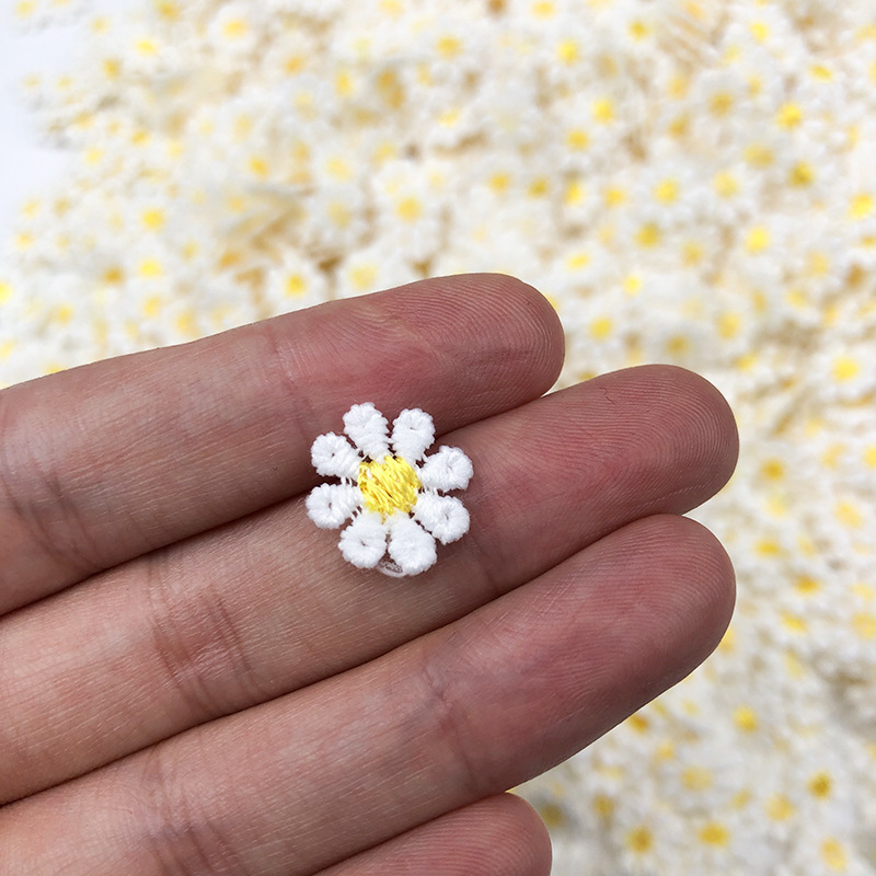 50 SZT. Haftowana Koronka Rozp – Embroidery Yellow Flower recenzja i cena