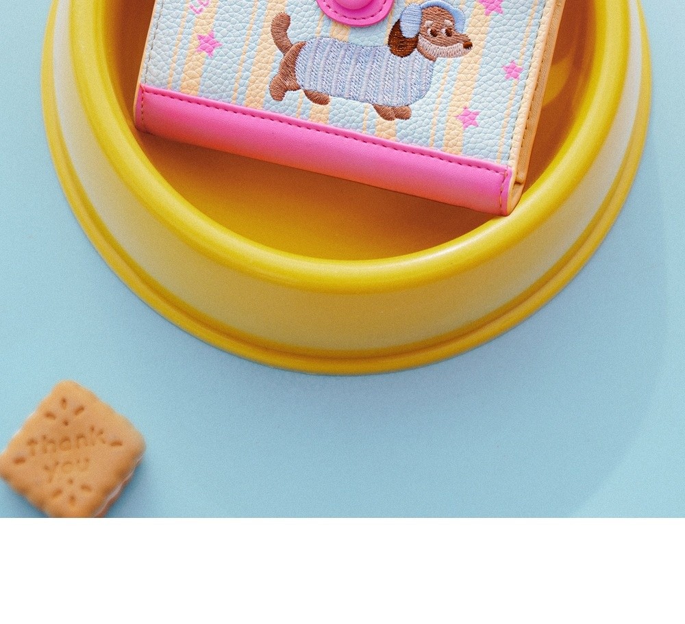 Portfelik damski w stylu korea – Embroidery Wallet recenzja i cena