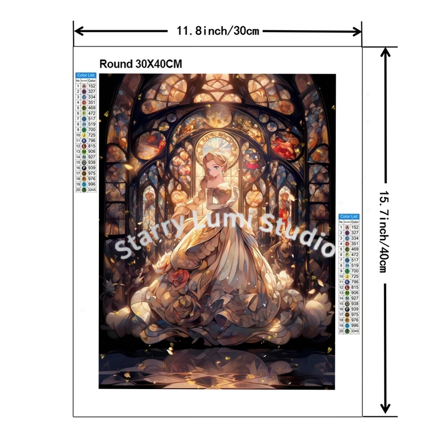 Uroczy Zamek Kopciuszka 5D Peł – Embroidery Roses recenzja i cena