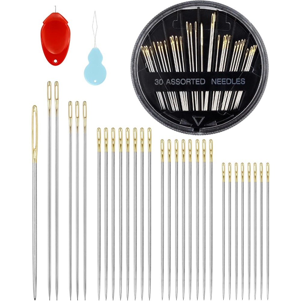 Zestaw 30 stalowych igieł do s – Embroidery Needles recenzja i cena