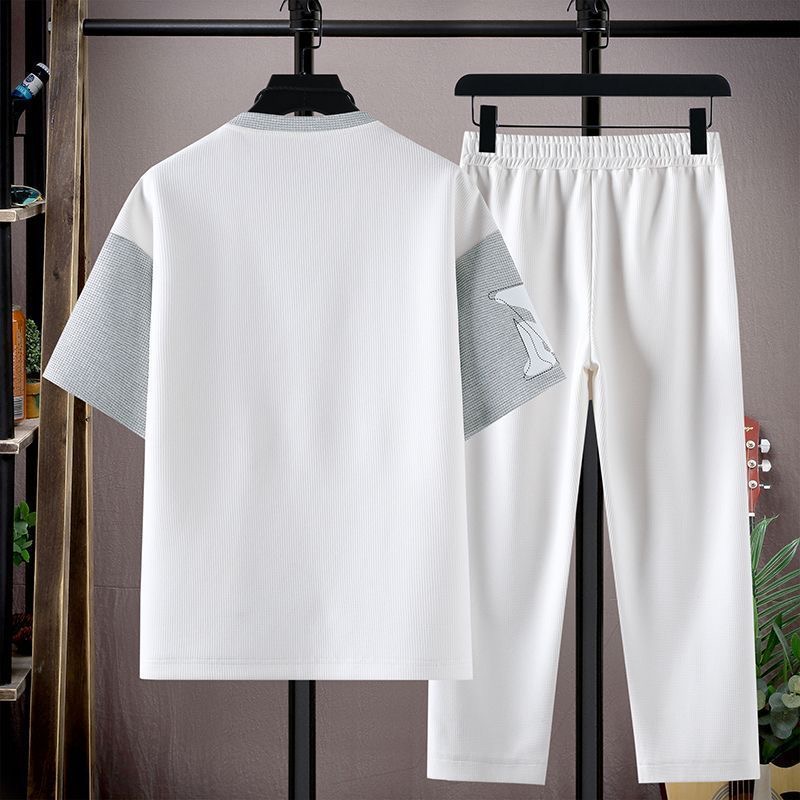 Letni modny zestaw sportowy z  – Embroidery Men Shirt recenzja i cena