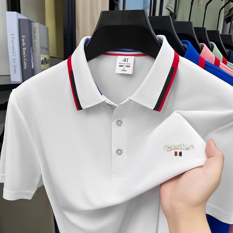 Męska koszulka polo z jedwabiu – Embroidery Premium recenzja i cena