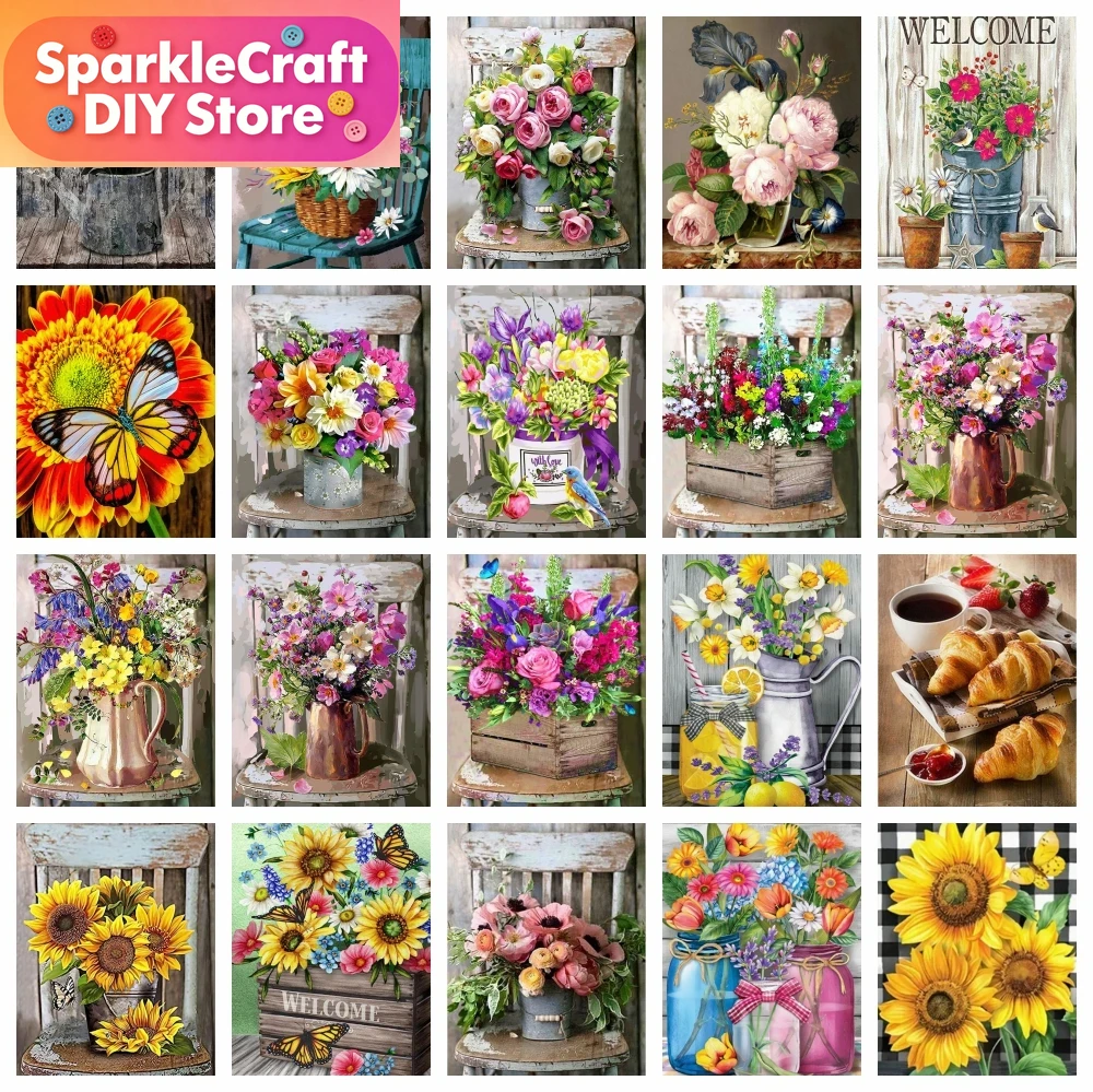 1 szt. bezramkowy obraz diamen – Embroidery Roses recenzja i cena