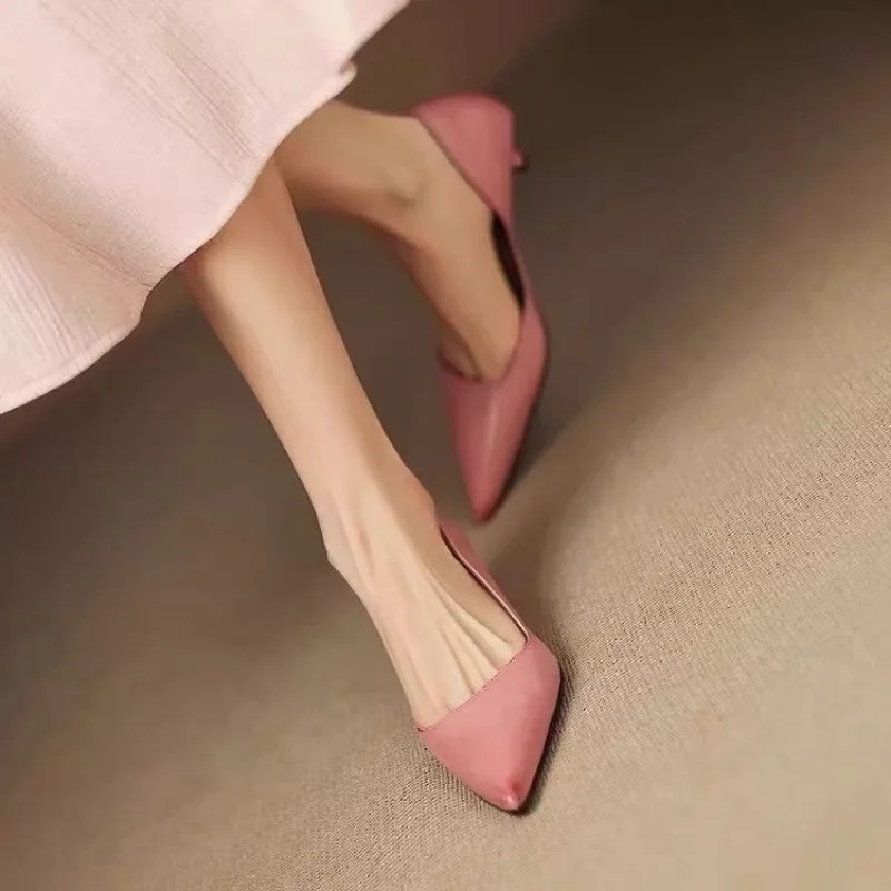 Szpilki damskie z ostrym noski – Embroidery Flat Shoes recenzja i cena