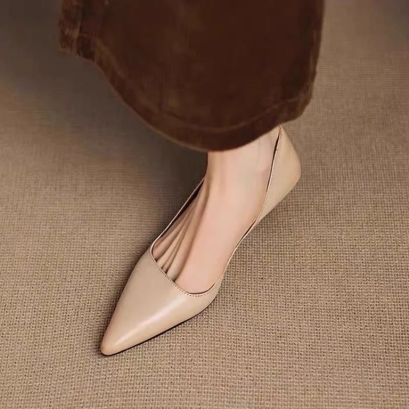 Szpilki damskie z ostrym noski – Embroidery Flat Shoes recenzja i cena