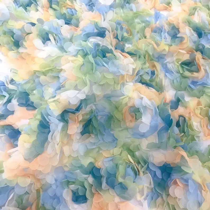 Tkanina tiulowa z haftem kwiat – Embroidery Roses recenzja i cena