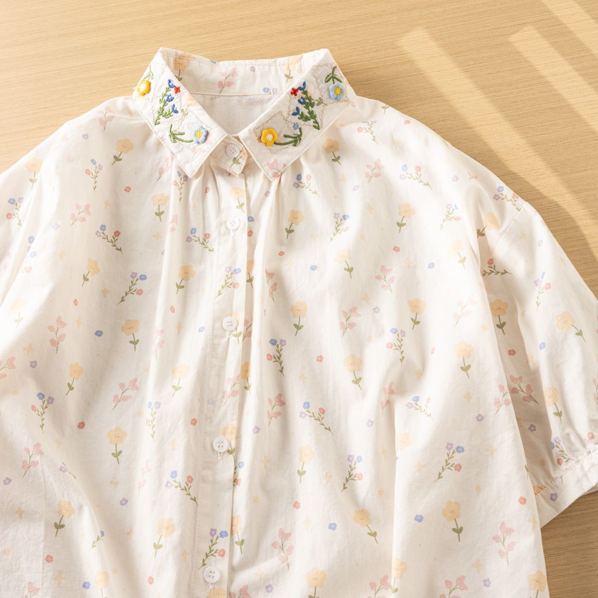 Wyprzedaż letnich koszul damsk – Embroidery Men Shirt recenzja i cena