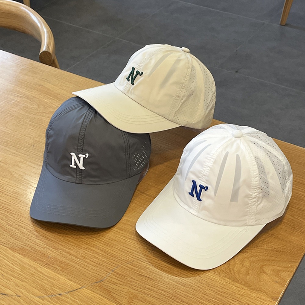 Czapka baseballowa z haftem li – Embroidery Letter N recenzja i cena