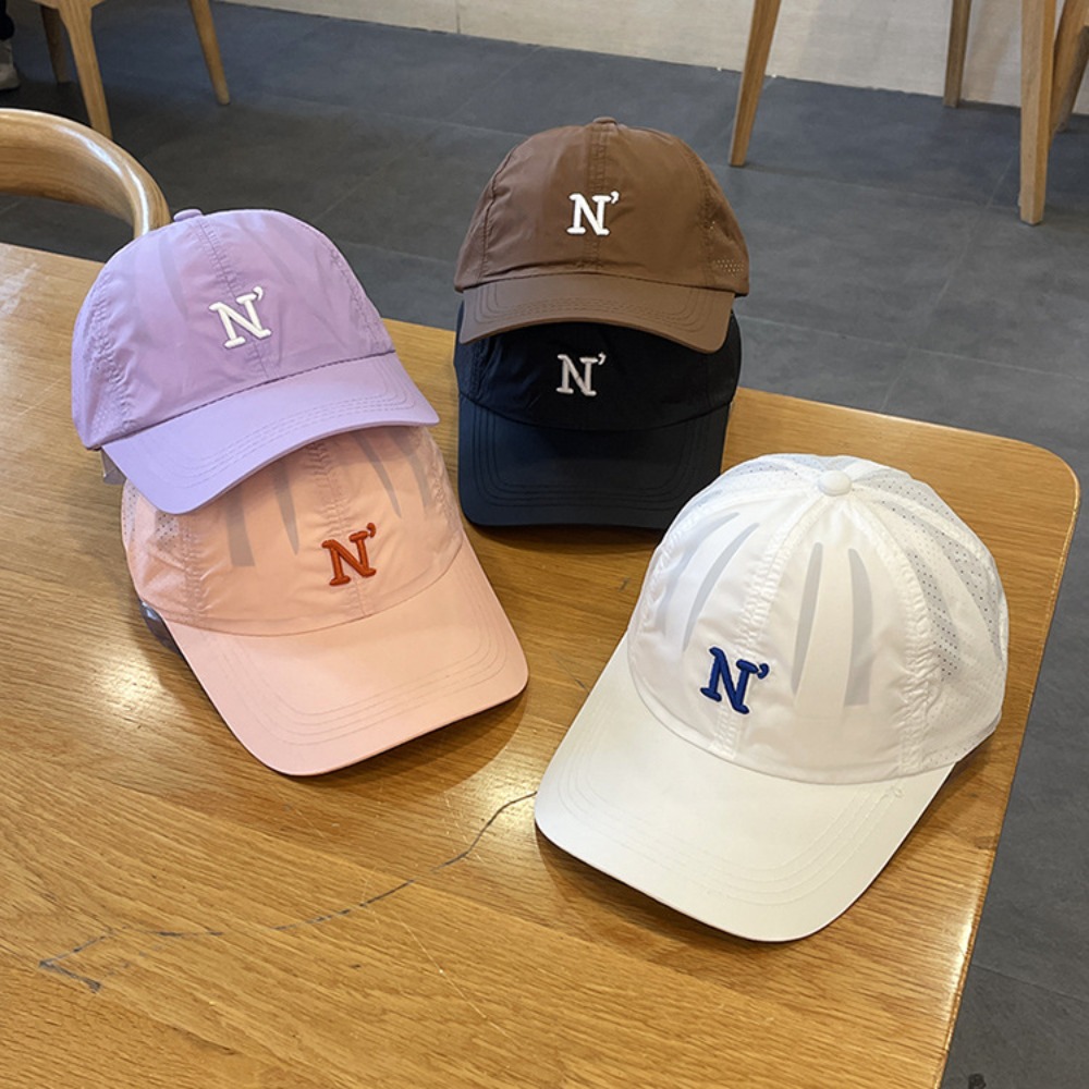 Czapka baseballowa z haftem li – Embroidery Letter N recenzja i cena