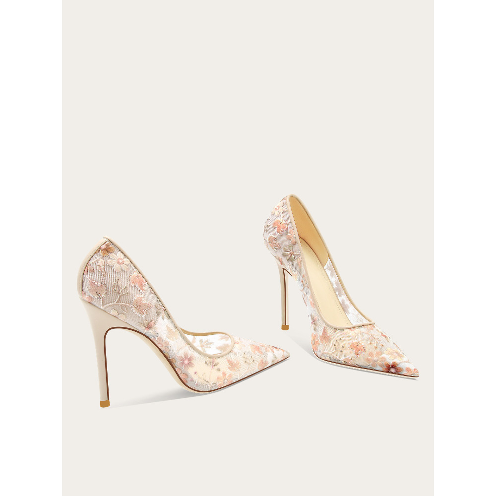 Damskie letnie buty na wysokim – Embroidery Lace recenzja i cena