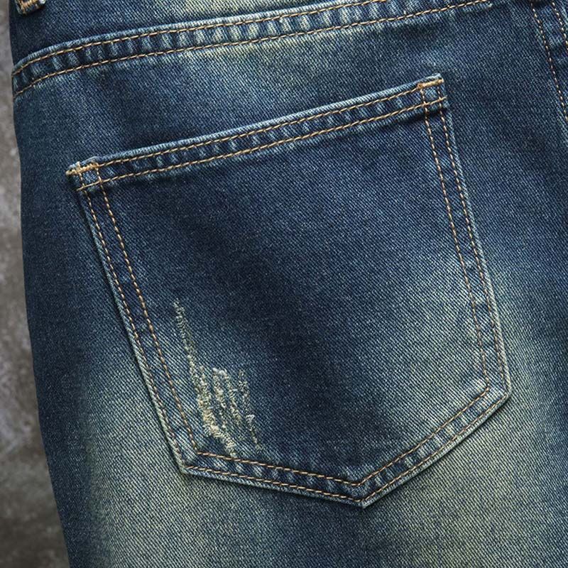 Nowe męskie szorty jeansowe w  – Embroidery Patches recenzja i cena