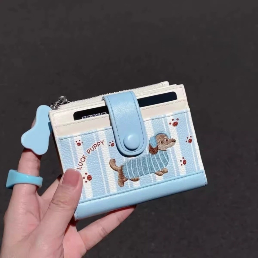 Portfelik z haftem jamnika w s – Embroidery Wallet recenzja i cena
