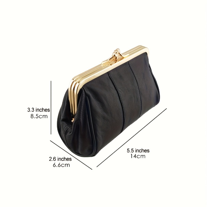 1 szt. Metalowy portfel ze skó – Embroidery Wallet recenzja i cena