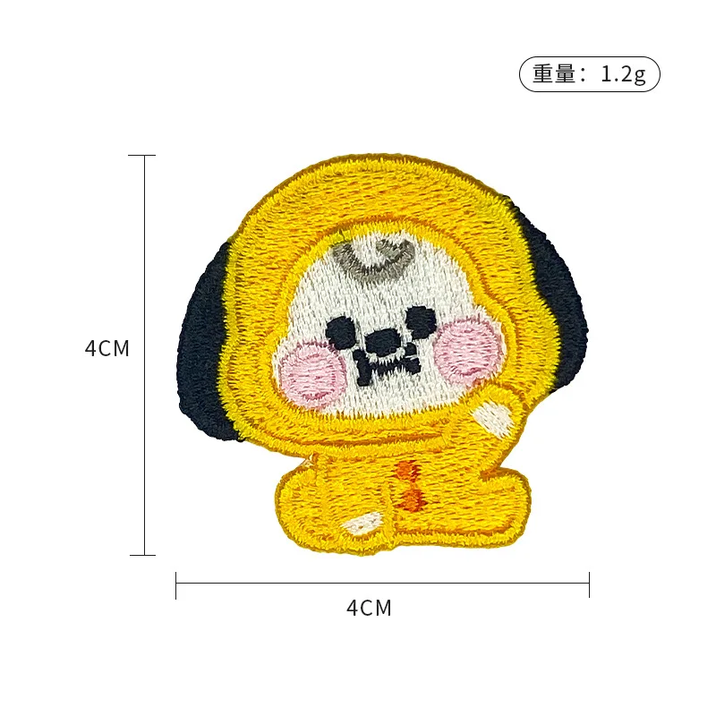 Naszywki samoprzylepne z hafto – Embroidery Patches recenzja i cena