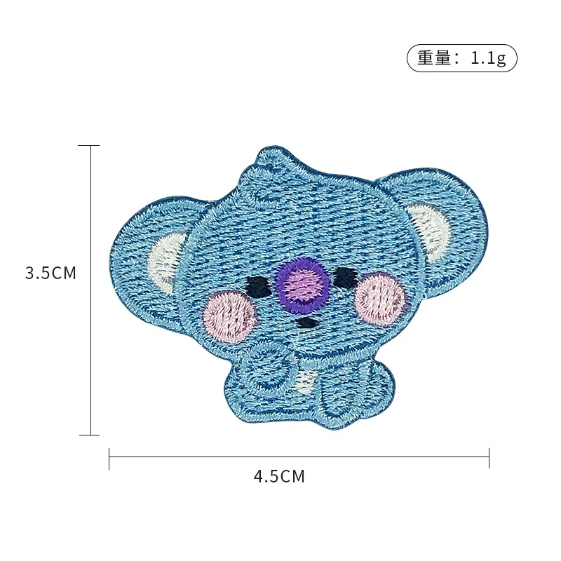 Naszywki samoprzylepne z hafto – Embroidery Patches recenzja i cena