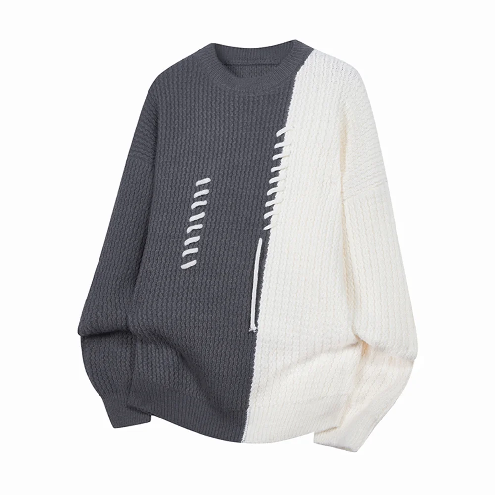 Młodzieżowe swetry w stylu kor – Embroidery Men Shirt recenzja i cena