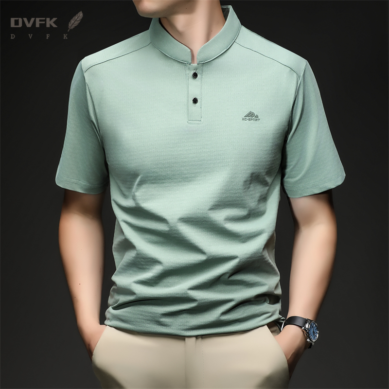 Męska koszulka polo z krótkim  – Embroidery Men Shirt recenzja i cena