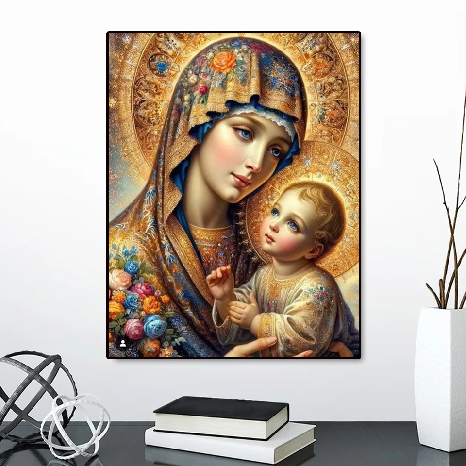 Bezramowe, diamentowe malowani – Embroidery Roses recenzja i cena