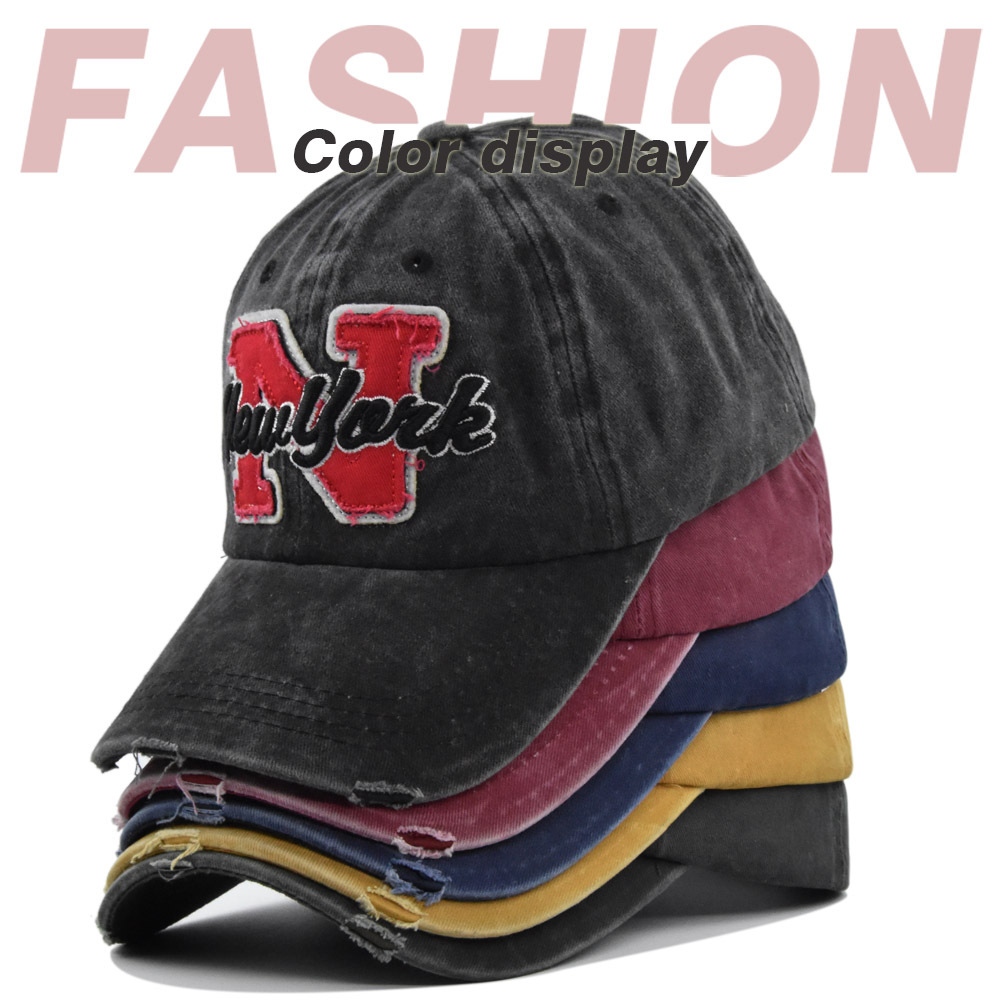 Męska czapka baseballowa w sty – Embroidery Letter N recenzja i cena